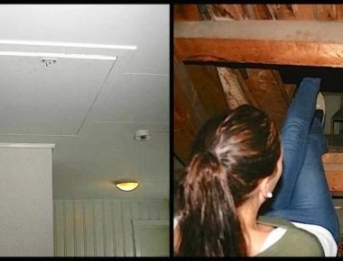 Ο ιδιοκτήτης τους είπε πως υπάρχει κρυφό δωμάτιο μέσα στο σπίτι - Όταν το βρήκαν έμειναν «άφωνοι» (φωτό)